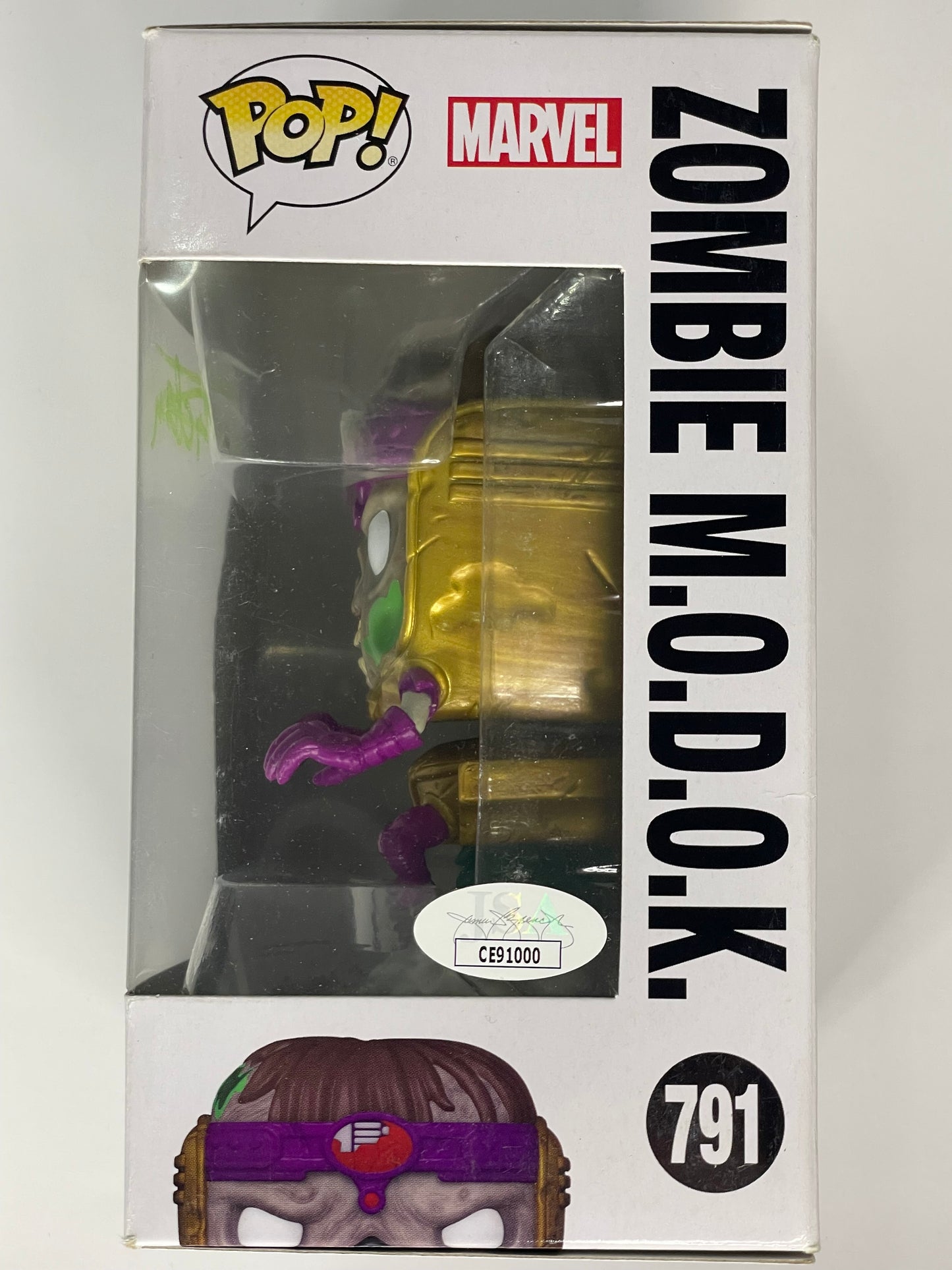 Funko Pop! Marvel Zombies MODOK Signed