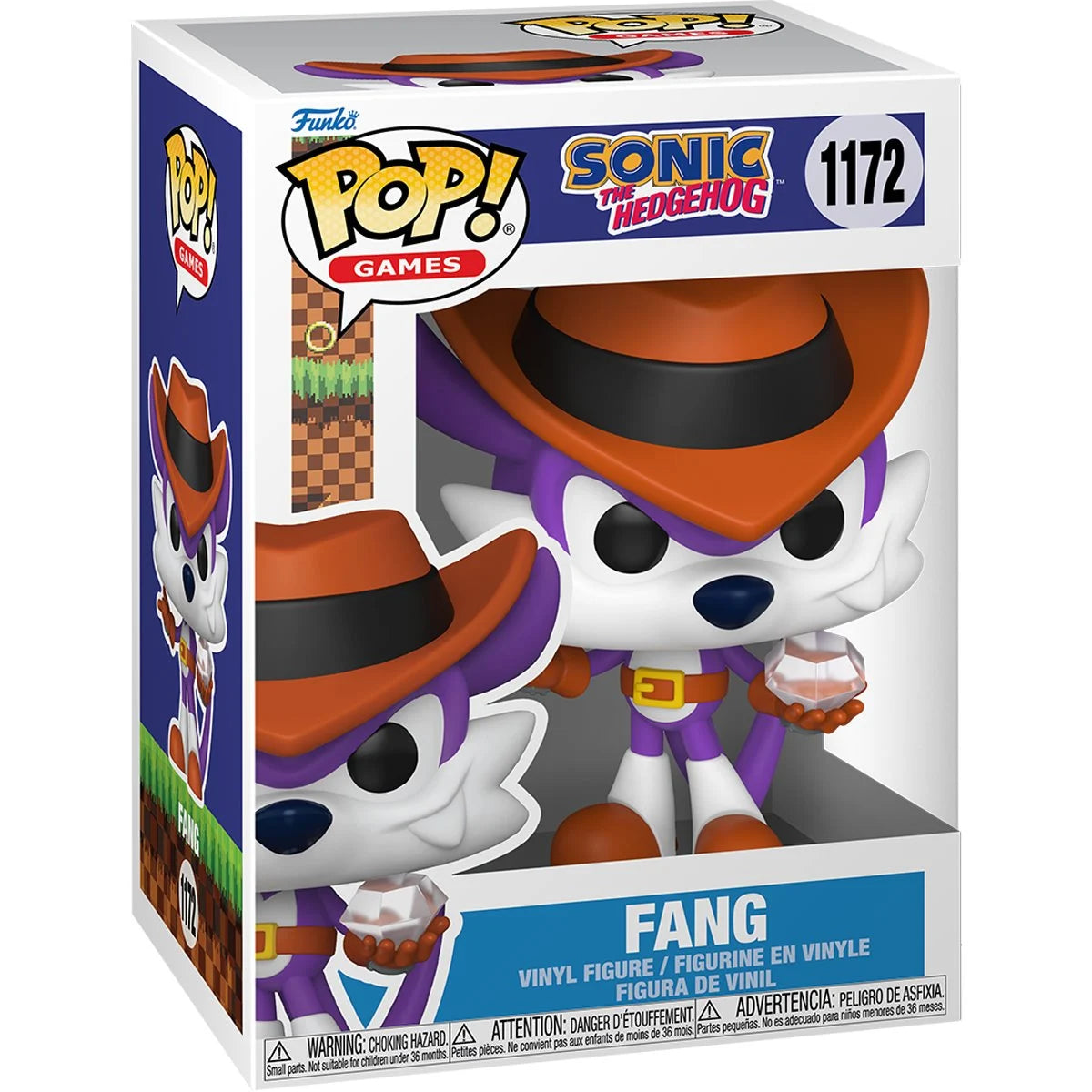 (PRE-ORDER) Sonic the Hedgehog Fang Funko Pop! Vinyl Figure #1172