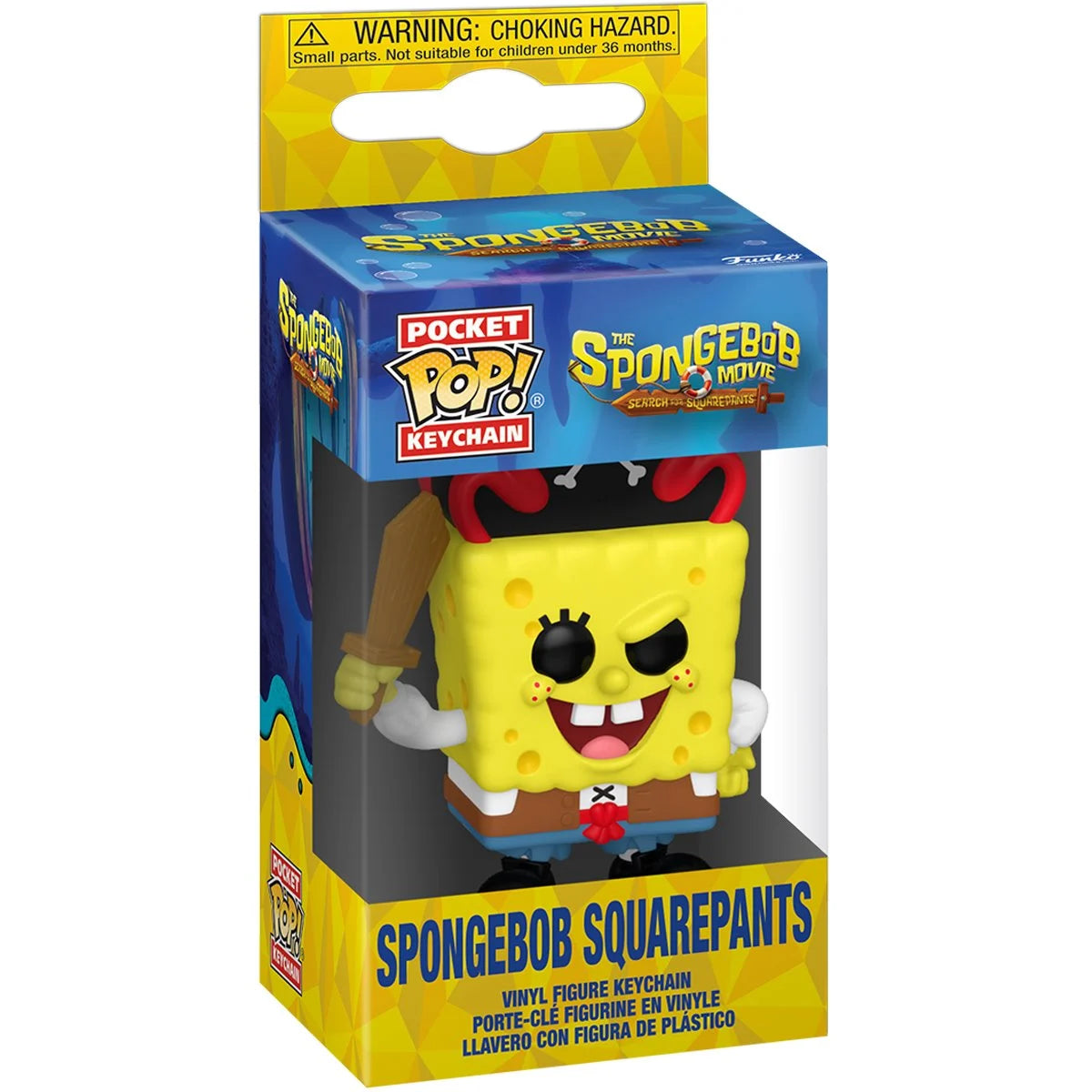 (PRE-ORDER) The SpongeBob Movie SpongeBob Pocket Pop! Key Chain
