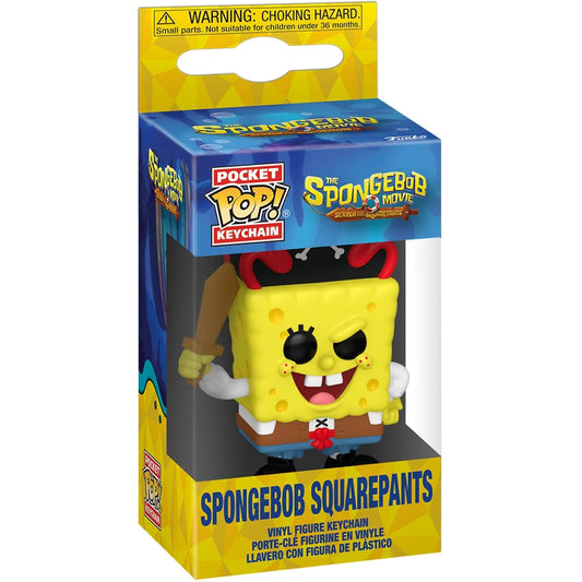 (PRE-ORDER) The SpongeBob Movie SpongeBob Pocket Pop! Key Chain