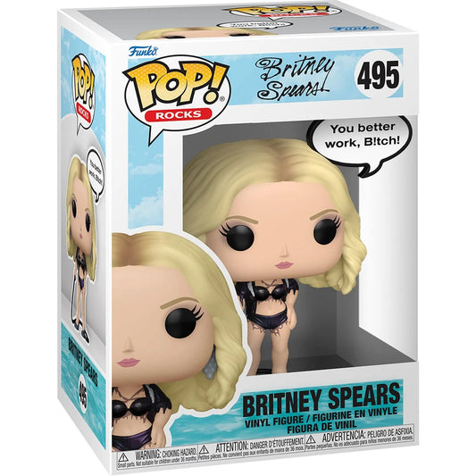 (PRE-ORDER) Britney Spears Work B!tch Pop! Sayings Pop! Vinyl Figure