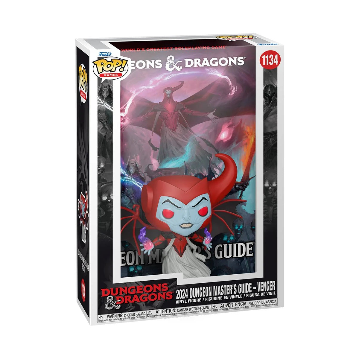 (PRE-ORDER) Dungeons & Dragons 2024 Dungeon Master's Guide - Venger Funko Pop! Book Cover #1134