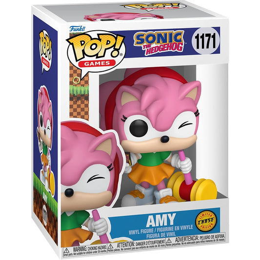 (PRE-ORDER) Sonic the Hedgehog Amy Funko Pop! Vinyl Figure #1171 (Chance at Chase)