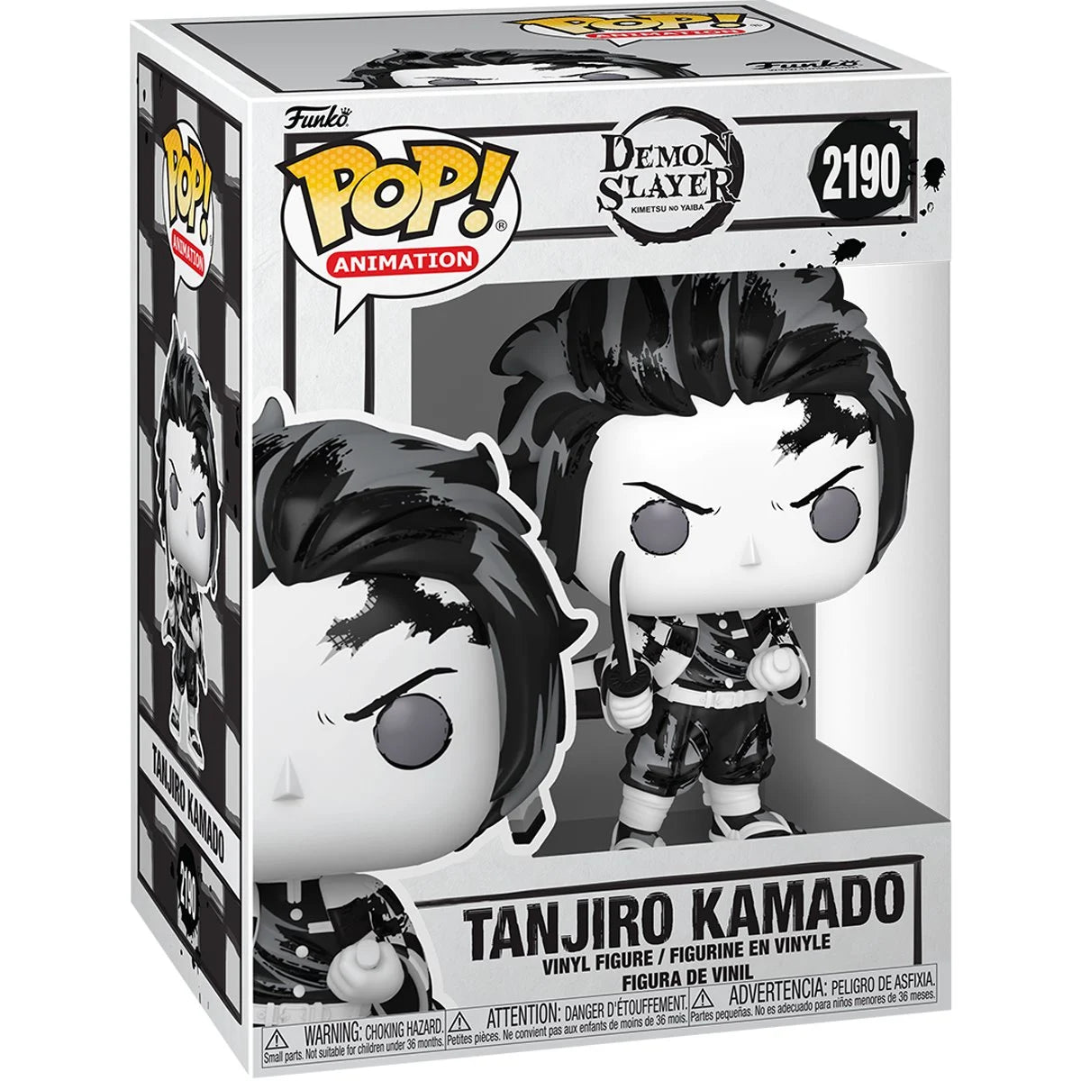 (PRE-ORDER) Demon Slayer Tanjiro Kamado Sumi-Ink Pop! Vinyl Figure