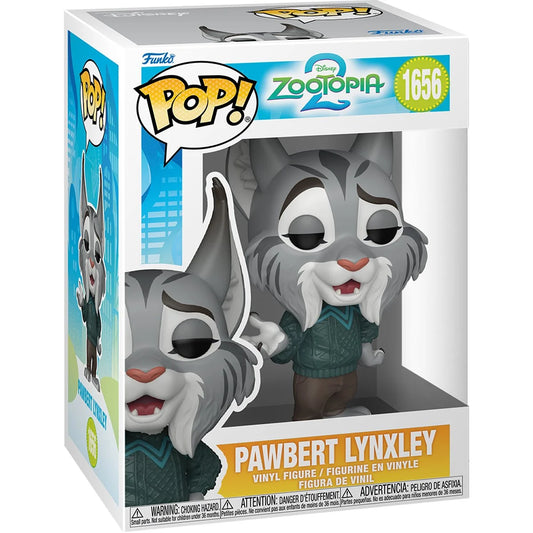 (PRE-ORDER) Zootopia 2 Pawbert Lynxley Funko Pop! Vinyl Figure #1656