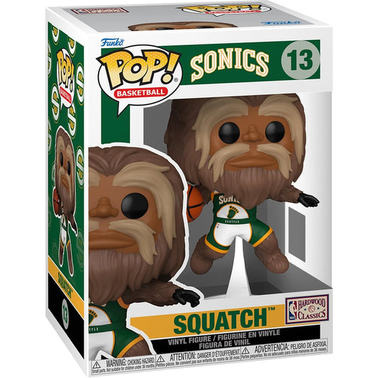 (PRE-ORDER) NBA Mascots Sonics Squatch Funko Pop! Vinyl Figure #13