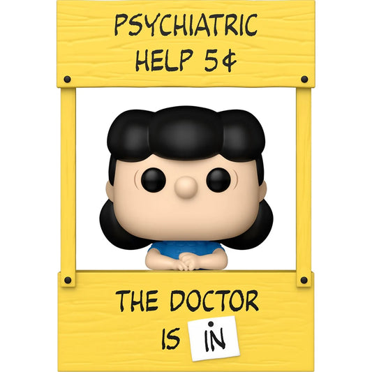 (PRE-ORDER) Peanuts Lucy with Doctor Stand Funko Pop! Vinyl Figure Plus