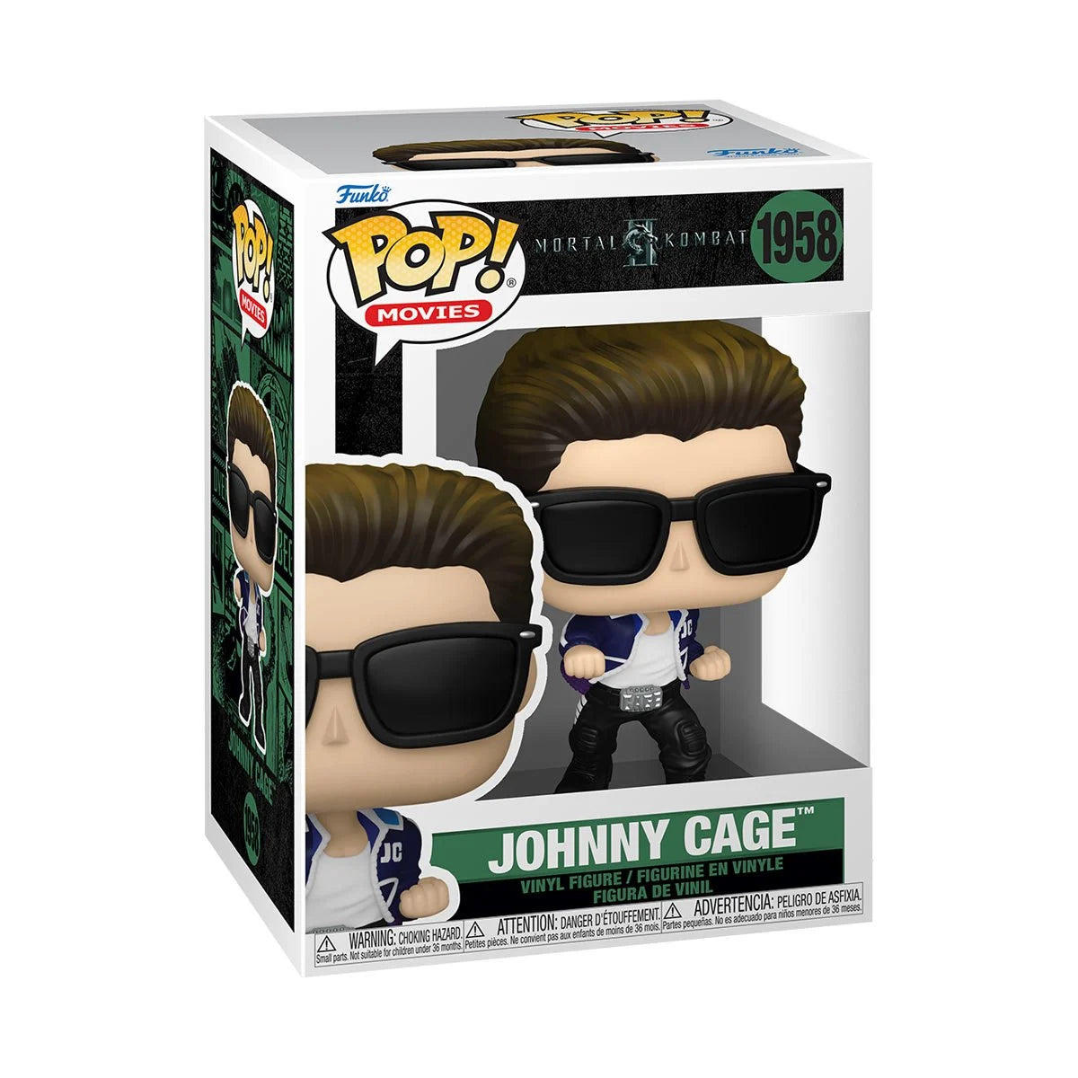 (PRE-ORDER) Mortal Kombat II Johnny Cage Funko Pop! Vinyl Figure #1958