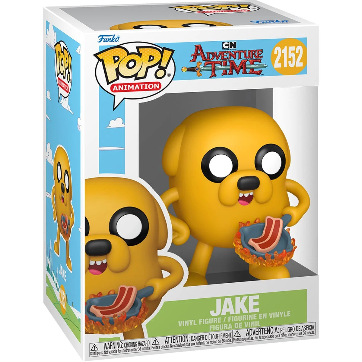 (PRE-ORDER) Adventure Time Jake Funko Pop! Vinyl Figure #2152