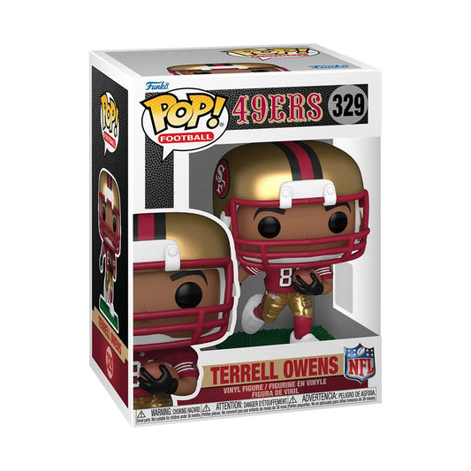 (PRE-ORDER) NFL Legends Terrell Owens (49ers) Funko Pop! Vinyl Figure
