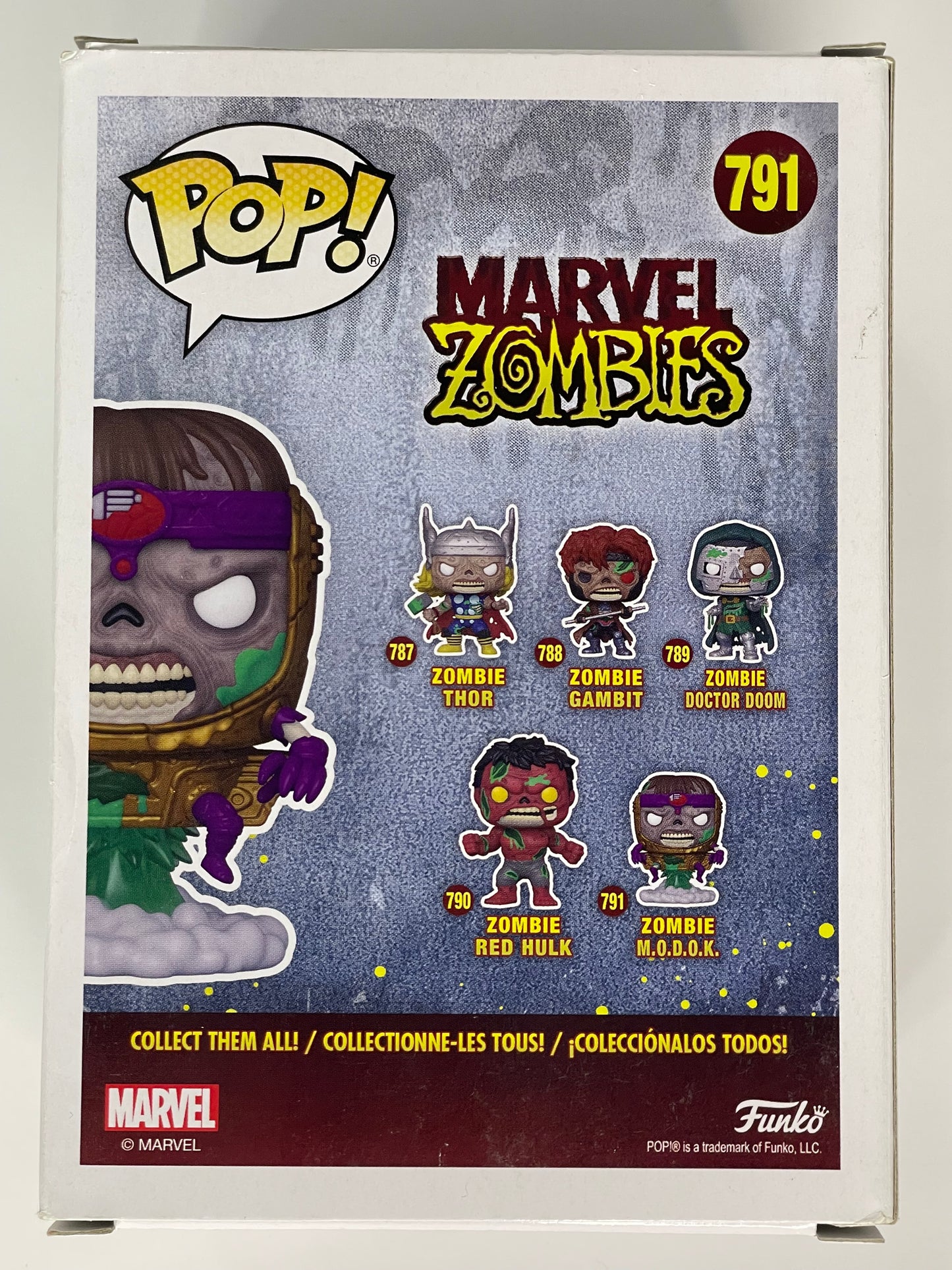 Funko Pop! Marvel Zombies MODOK Signed