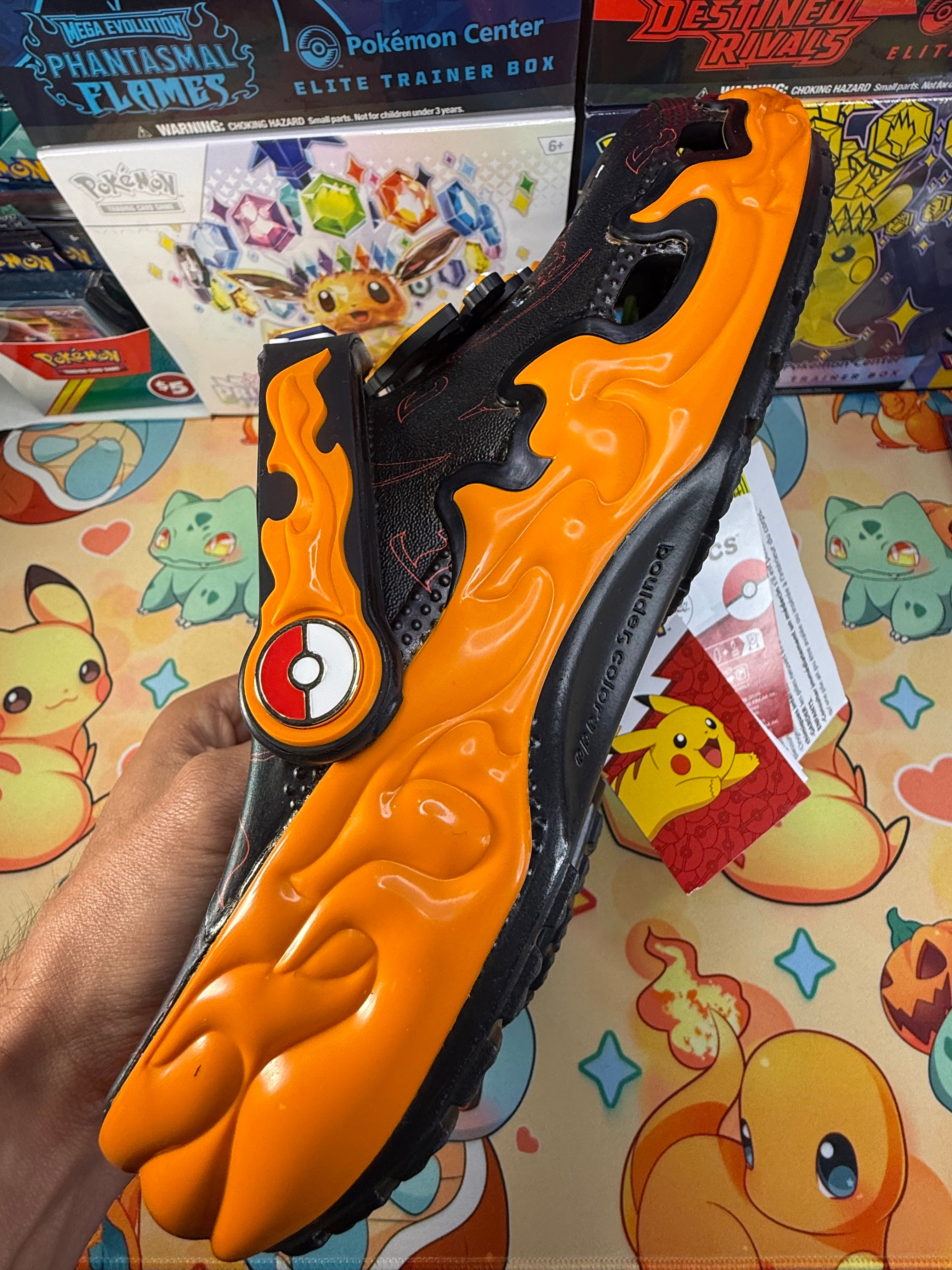 New Pokémon Crocs Versus Clog Mens Size 7 Women Size 9 Charizard Vs Blastoise