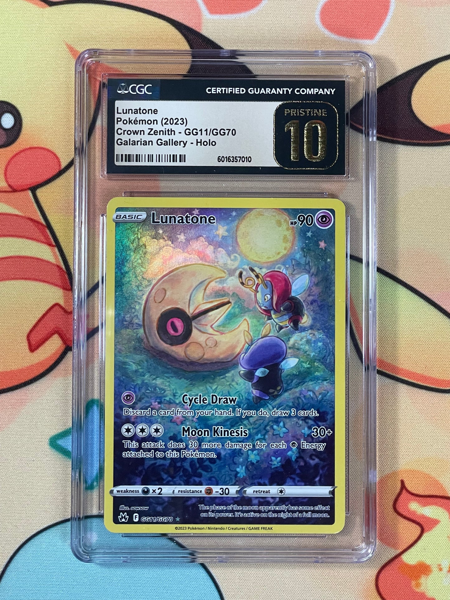 Lunatone 184/172 VSTAR Universe CGC Pristine 10