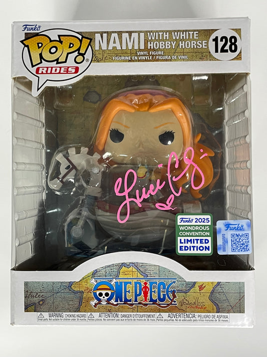 Funko Pop Rides One Piece Nami Signed JSA
