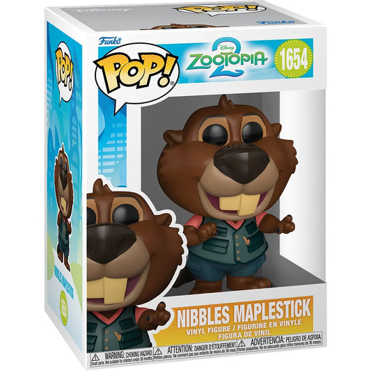 (PRE-ORDER) Zootopia 2 Nibbles Maplestick Funko Pop! Vinyl Figure #1654
