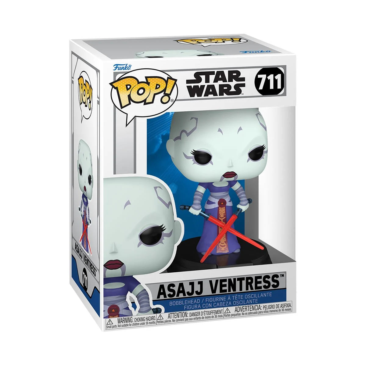 Star Wars: The Clone Wars Asajj Ventress Pop! Vinyl Figure