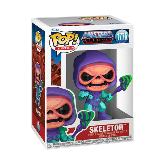 (PRE-ORDER) Master Of The Universe Skeletor (Retro Neon) Funko Pop! Vinyl Figure