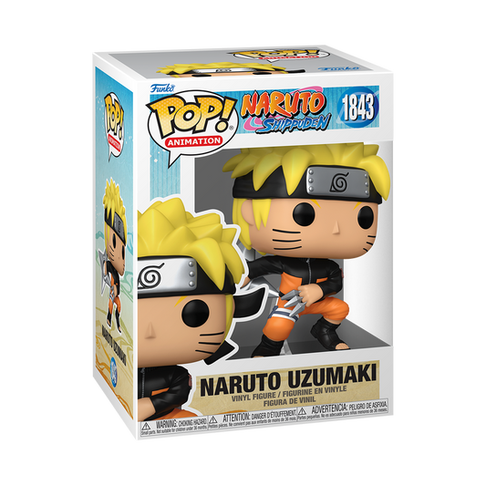Pop Animation Naruto Uzumaki with Kunai & Shuriken #1843