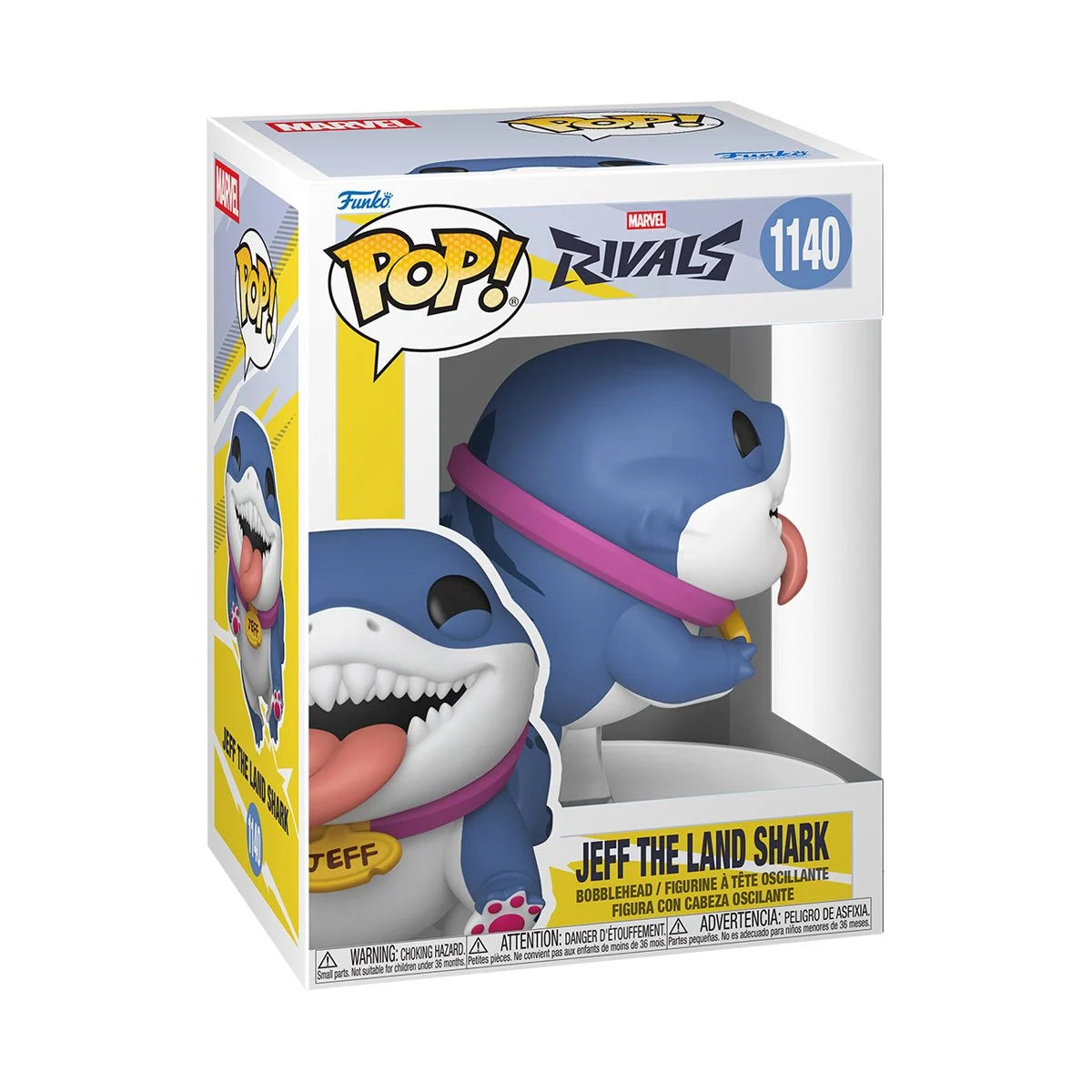 (PRE-ORDER) Marvel Rivals Jeff the Land Shark Funko Pop! Vinyl Figure