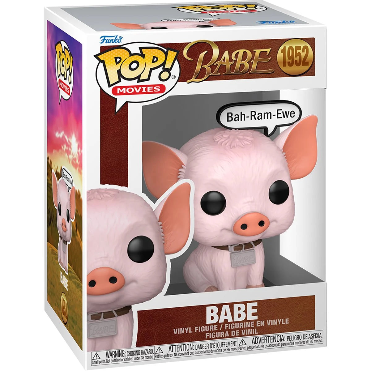 (PRE-ORDER) Babe The Pig Funko Pop! Sayings Vinyl Figure #1952