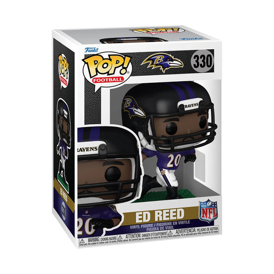 (PRE-ORDER) NFL Legends Ed Reed (Ravens) Funko Pop! Vinyl Figure #330
