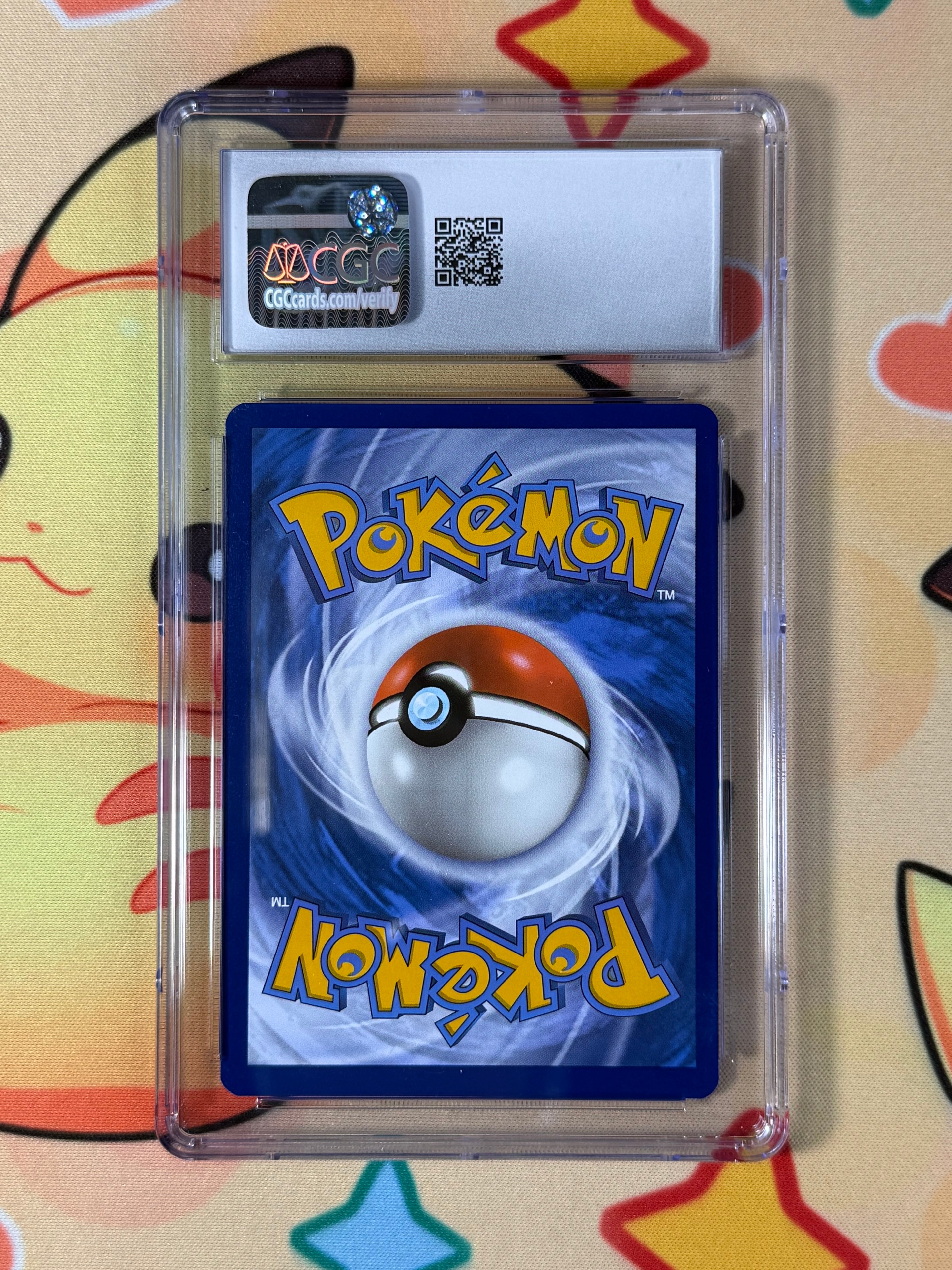Pokemon Stellar Crown Lacey 166/142 CGC MINT + 9.5 Ultra Rare Holo