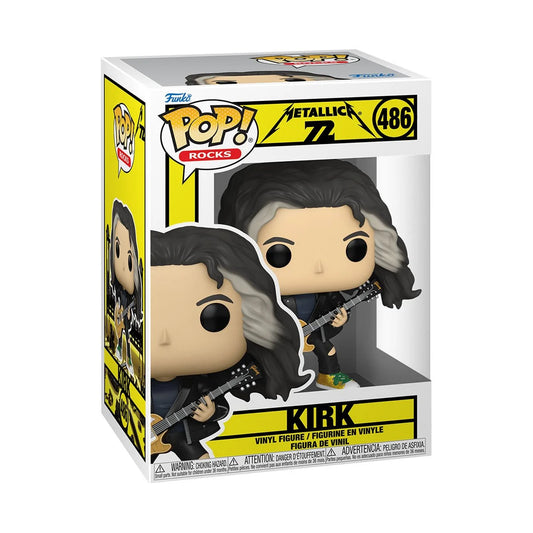(PRE-ORDER) Metallica Kirk (72 Seasons) Funko Pop! Vinyl Figure #486