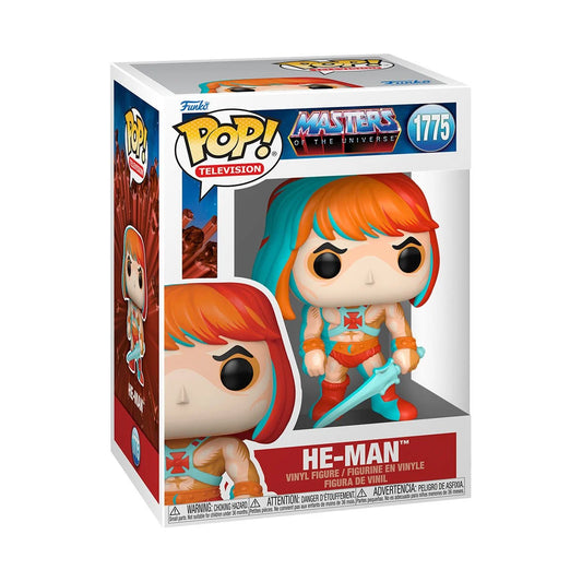 (PRE-ORDER) Master Of The Universe He-Man (Retro Neon) Funko Pop! Vinyl Figure
