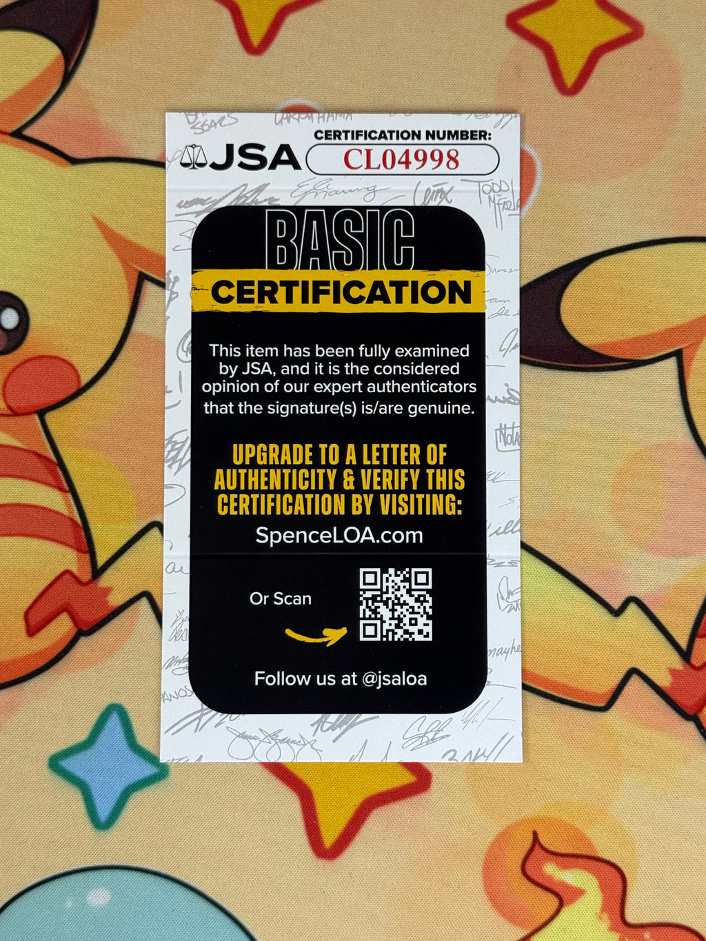 BATMAN/SUPERMAN FUSION 2024 SDCC EXCLUSIVE SHARED STICKER FUNKO POP FIGURE OFFICIAL CON STICKER - SIGNED BY DAN MORA IN RED