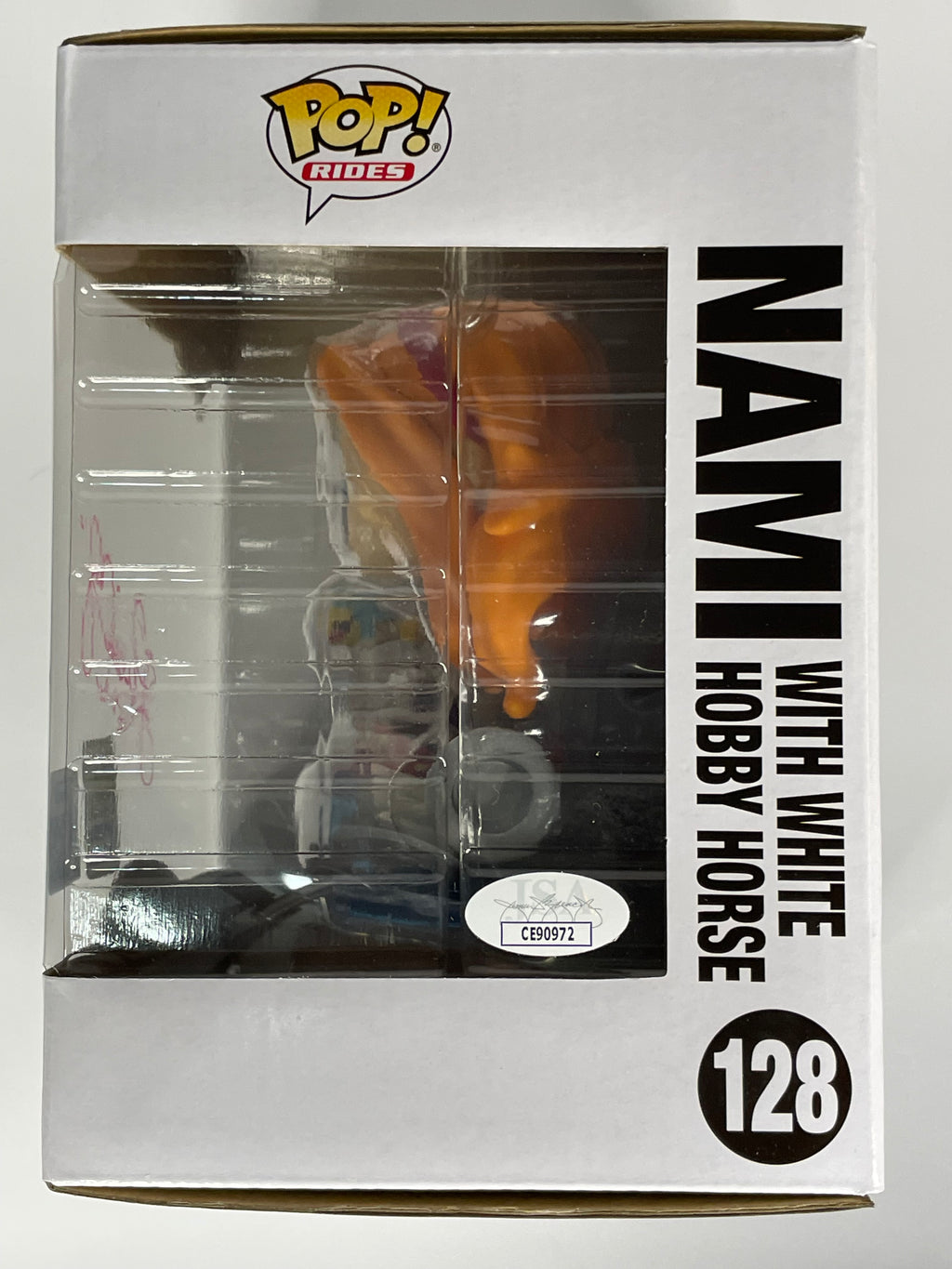 Funko Pop One Piece Nami with Hobby Horse Signed JSA