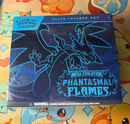 Pokémon TCG: Mega Evolution-Phantasmal Flames Elite Trainer Box ETB