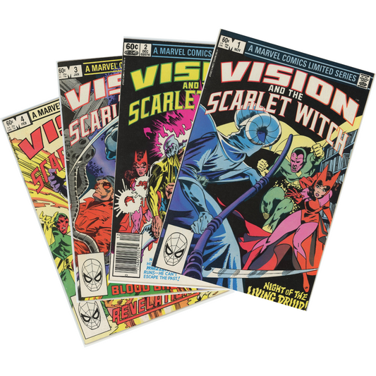 Vision And The Scarlet Witch #1 - #4 Limited Series Bundle (1982)