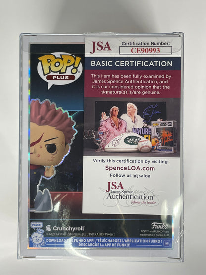 Funko Pop! Plus Jujutsu Kaisen Yuji Itadori #1882 - Signed - JSA