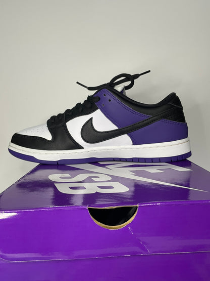 Nike Dunk Low Size 10 Court Purple