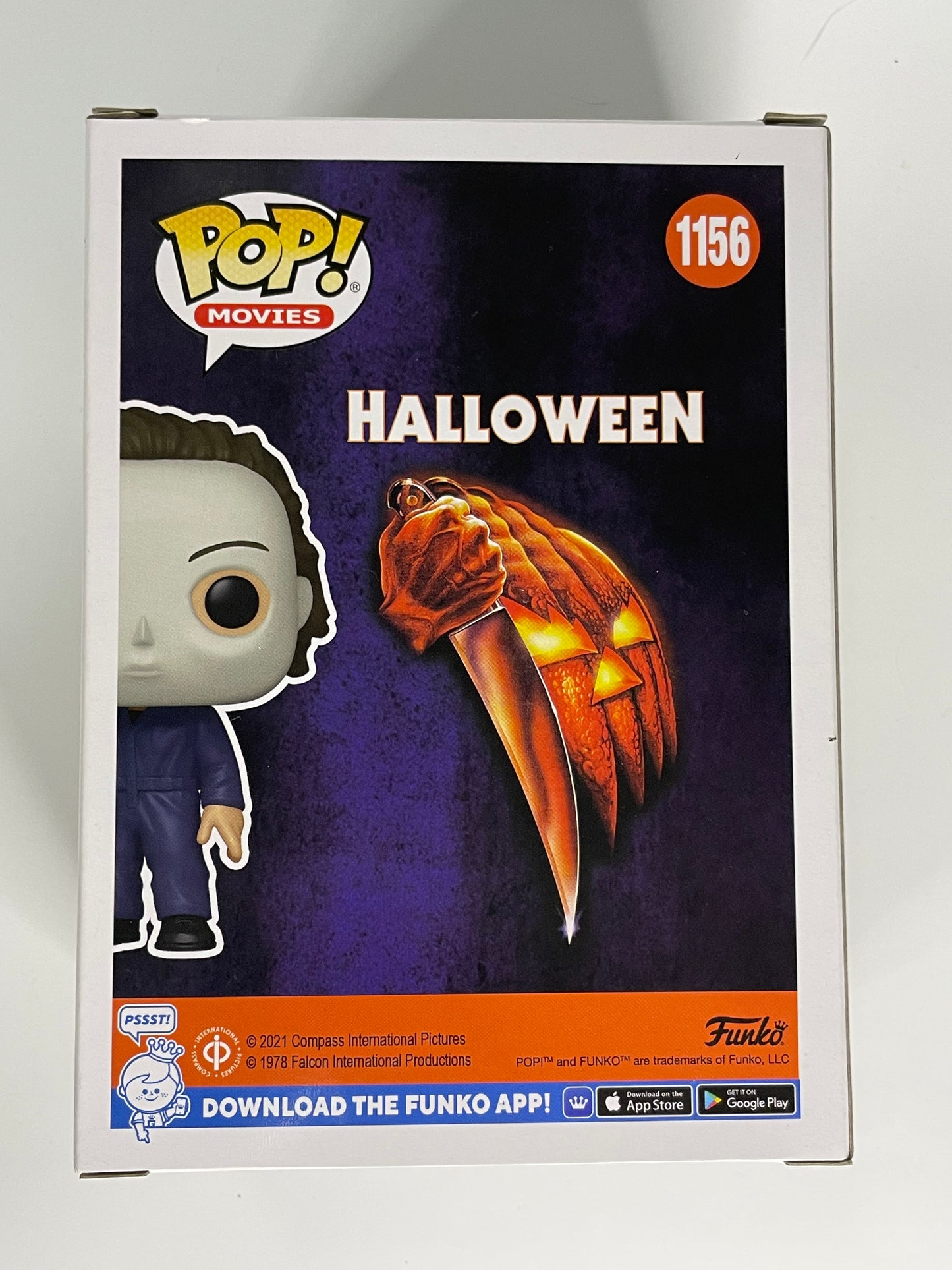 Pop! Movies Halloween Michael Myers #1156 Signed