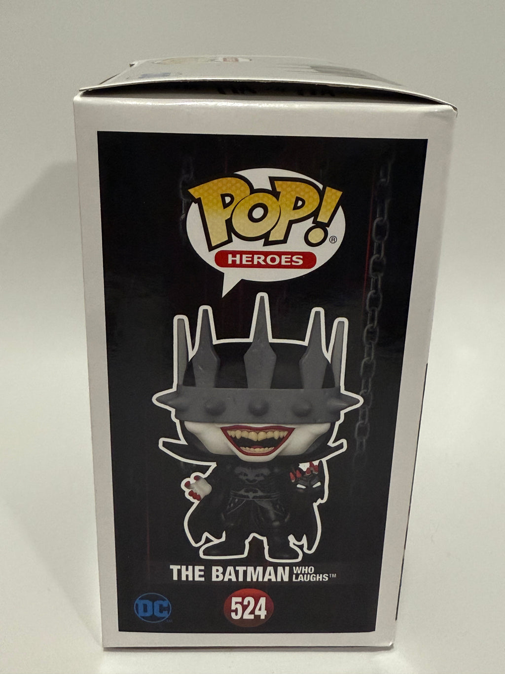 Pop Heroes Dark Knights Dark Metal The Batman Who Laughs #524 Signed