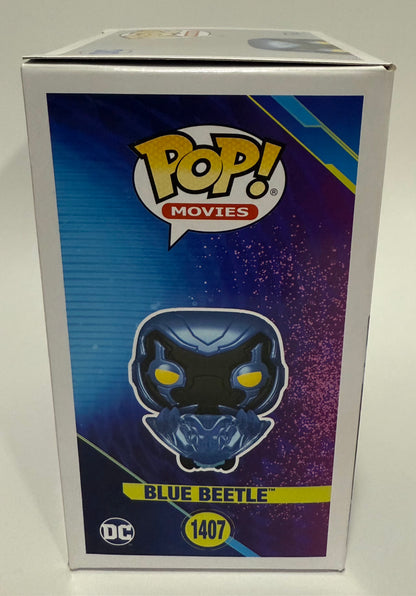 Pop Movies Blue Beetle Blue Beetle #1407 Glow In The Dark Signed