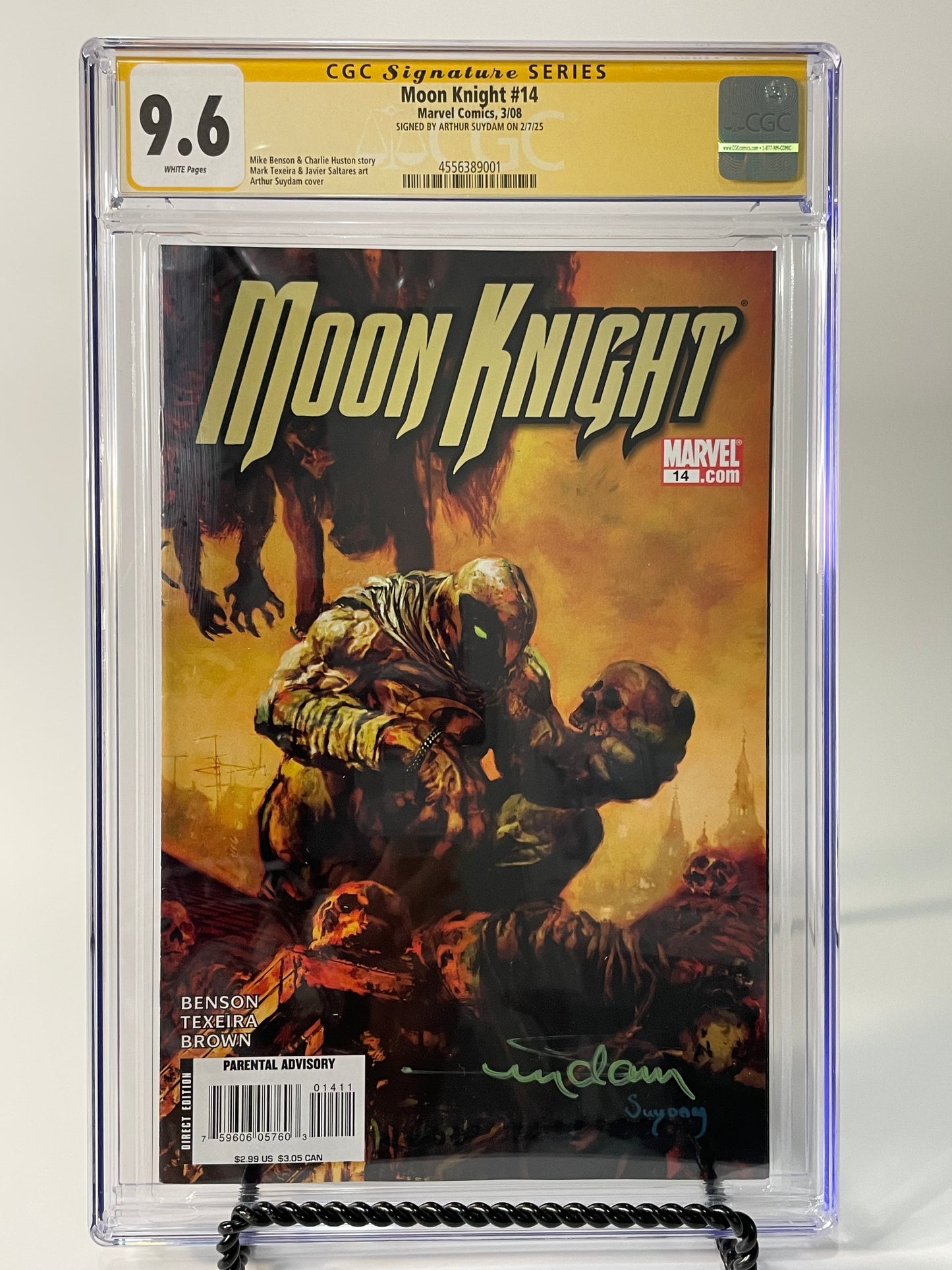 Moon Knight #14 CGC 9.8 Signature Series (2008)