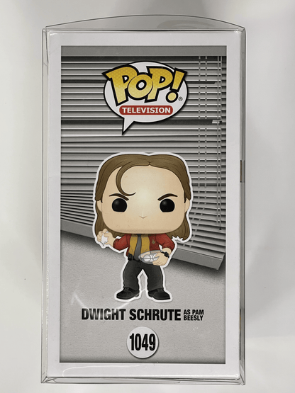 Pop! Television The Office Dwight Schrute As Pam Beesly #1049 Signed by Rainn Wilson
