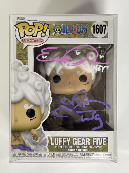 Pop! Animation One Piece Luffy Gear Five #1607 Signed