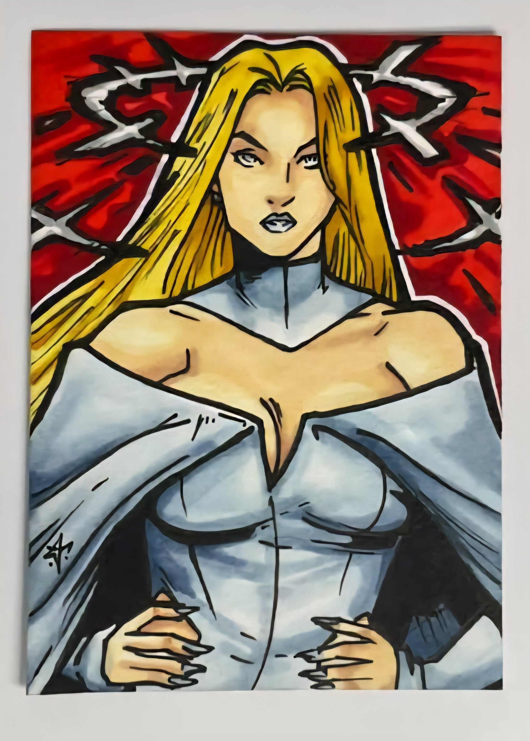 CUSTOM CARD ART EMMA FROST