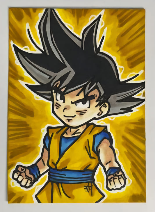 CUSTOM CARD ART MINI GOKU