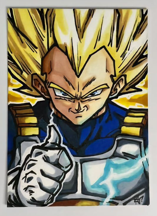 CUSTOM CARD ART VEGETA