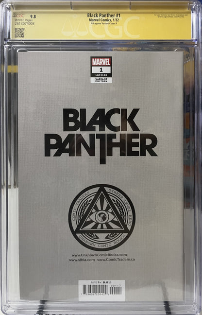 BLACK PANTHER #1 CGC 9.8 SIGNATURE SERIES (2022)