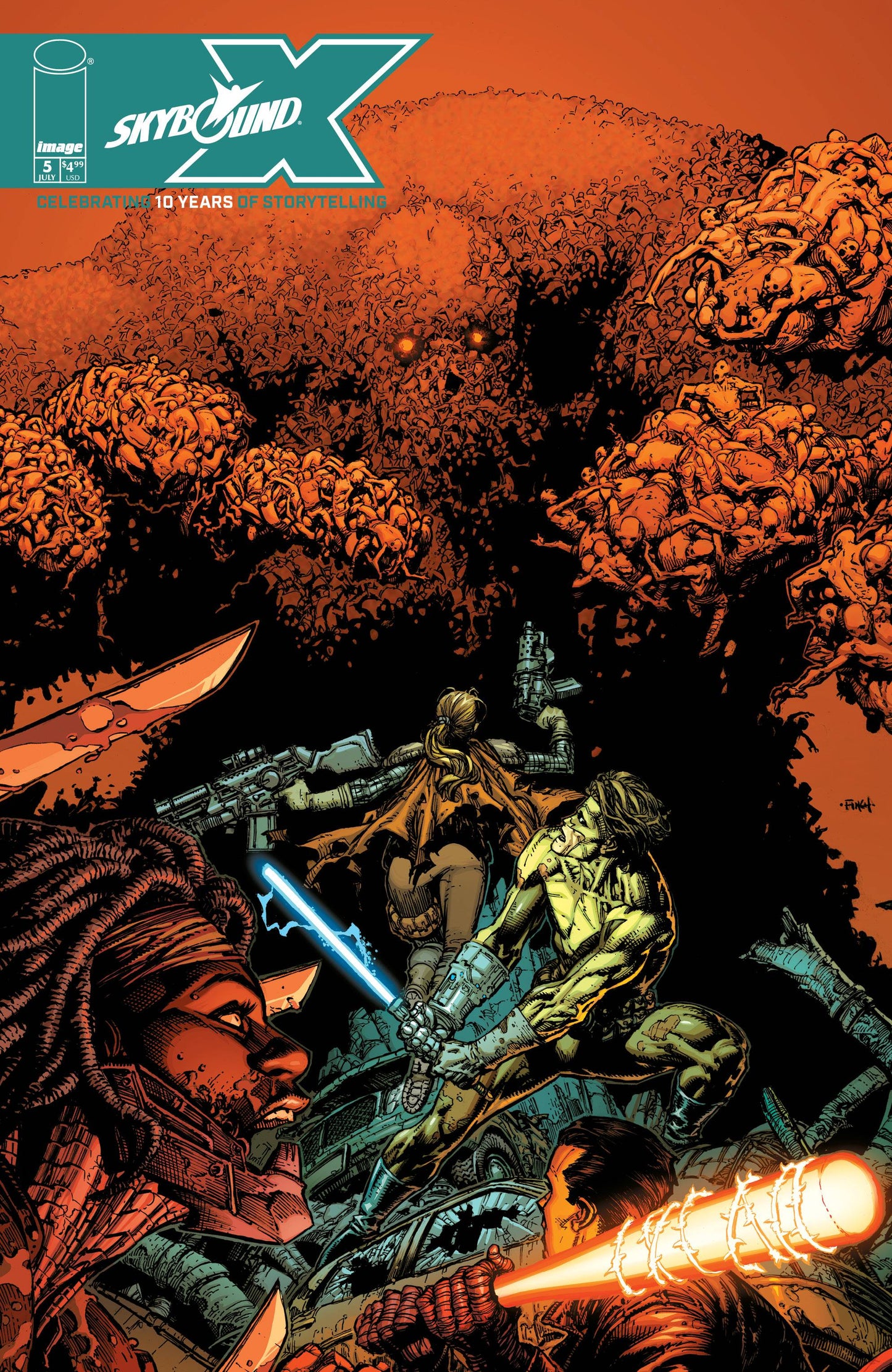 SKYBOUND X #5 CVR A FINCH