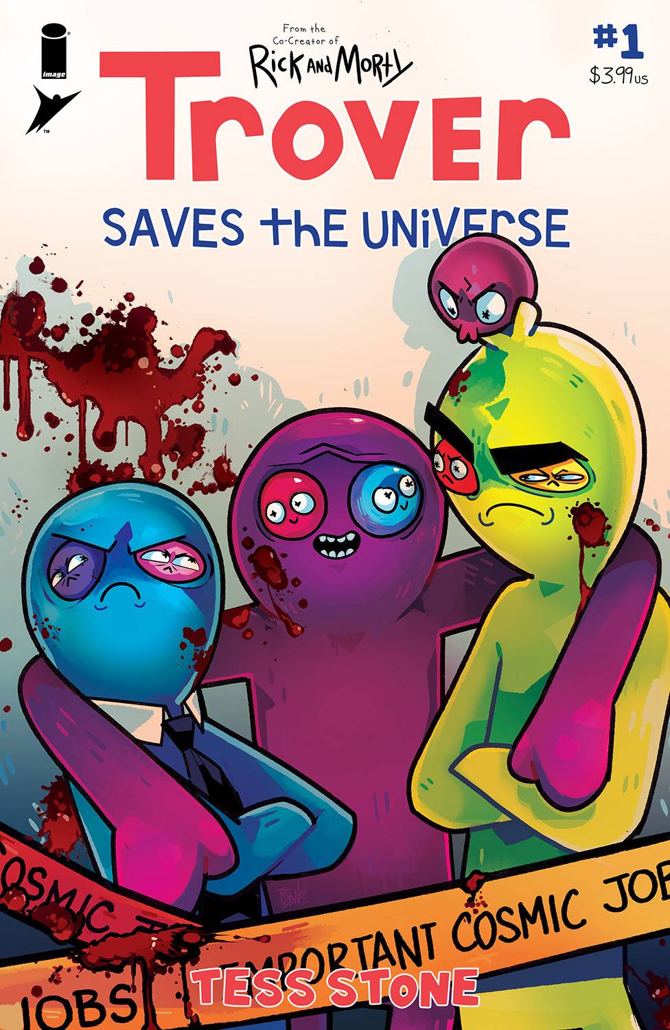 TROVER SAVES THE UNIVERSE #1 (OF 5) CVR A STONE