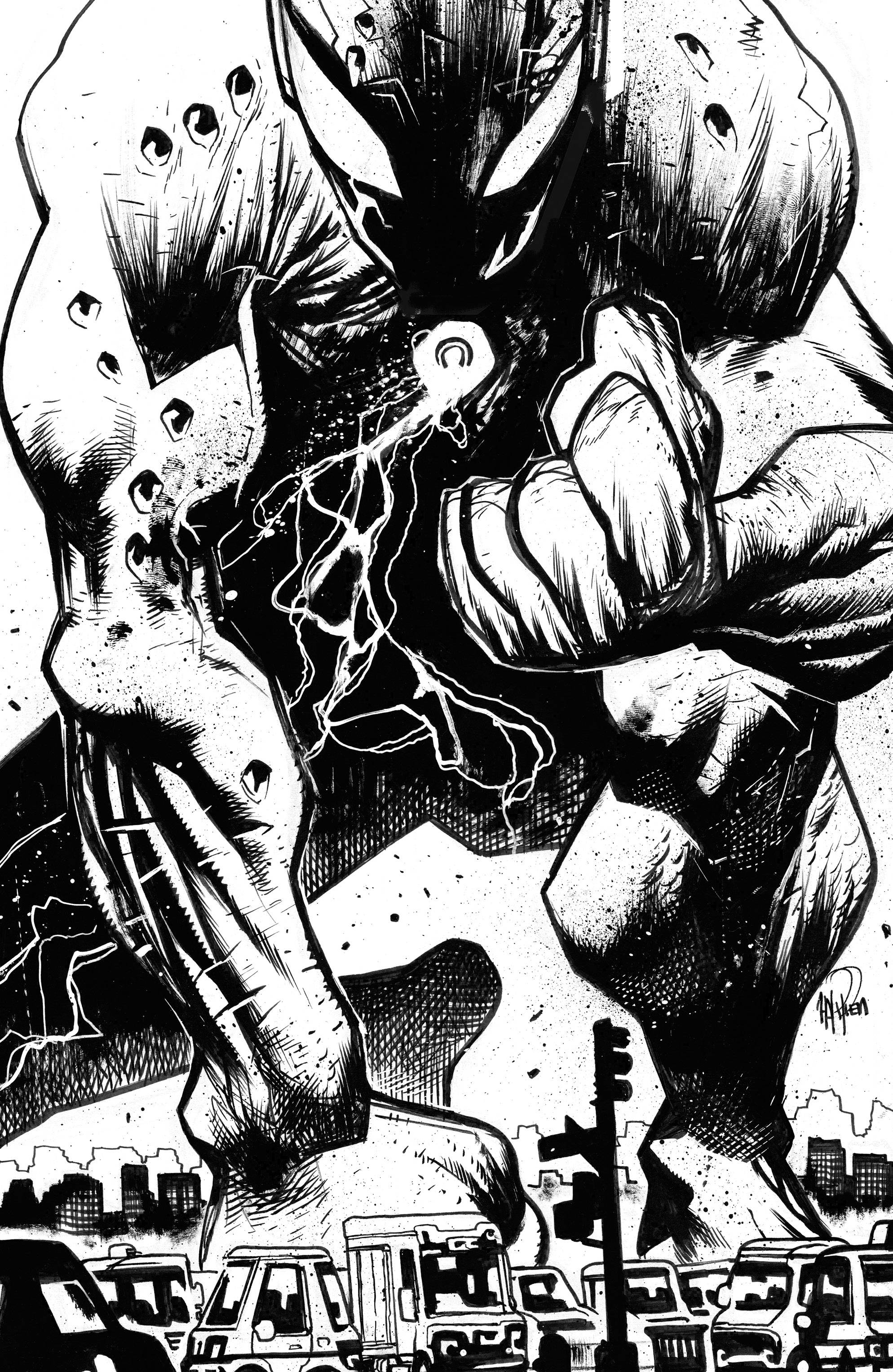 SKYBOUND X #1 CVR F 1:10 B&W HARREN