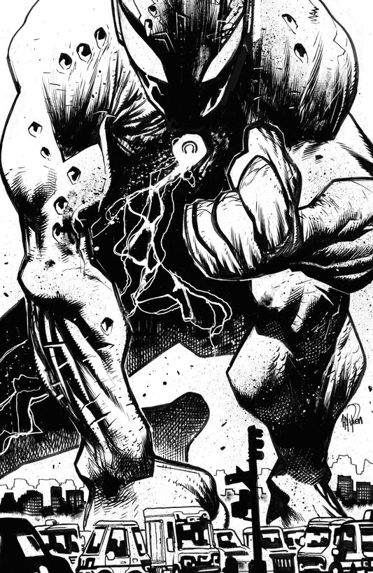 SKYBOUND X #1 CVR F 1:10 B&W HARREN