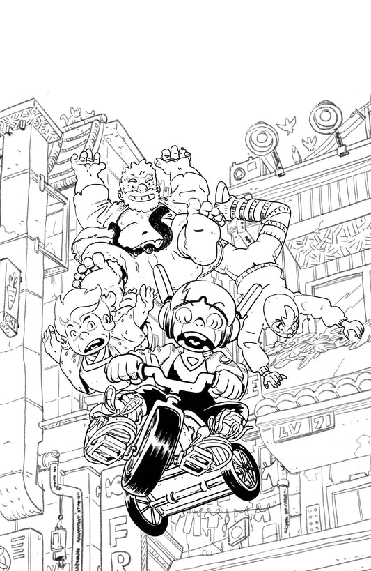 SKYBOUND X #2 CVR E 1:10 B&W VUONG & KNIIVILA