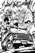 SKYBOUND X #3 CVR G 1:10 B&W JOHNSON